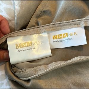 Silk pillowcase, used ONCE!